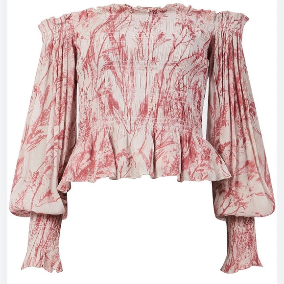 All Saints Lara Grasmere Top Size 10 - Picture 2 of 6